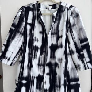 Chico's Monochrome Jacket